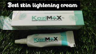 kozimax skin lightening cream review in Tamil skinwhitening [upl. by Cohn]