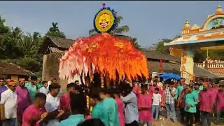 Shree Mandleshwar Maharaj Rath at Vazem Shiroda goa [upl. by Etireugram250]