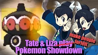 Playing as GYM LEADERS TATE amp LIZA  Pokemon Showdown AllStars [upl. by Erdnaek678]