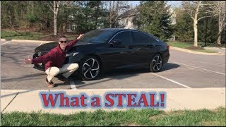 How much I paid for my new 2018 Honda Accord [upl. by Leakim473]