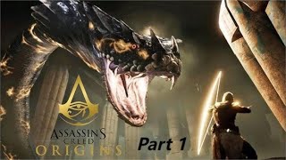 Assassins Creed Origins  Main Quest  The Lizards Mask  Part  1 assassinscreedorigins game [upl. by Lerraj]