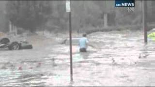 Toowoomba hit by flash flooding [upl. by Ahsyla]