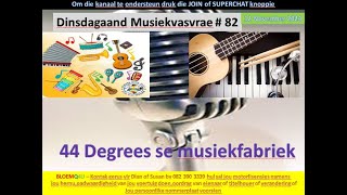 Dinsdagaand Musiek Vasvrae  82 [upl. by Willin]