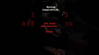 100 words affirmation asmr relaxing inspiration [upl. by Kidder]