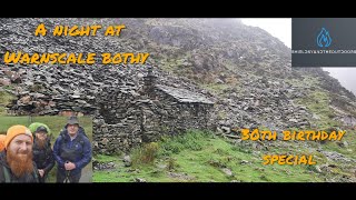 The room with a view Warnscale bothy The lake district 30th Birthday Adventure Sr7adventures [upl. by Silverts547]