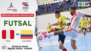 FUTSAL PERÚ vs COLOMBIA [upl. by Qifahs668]