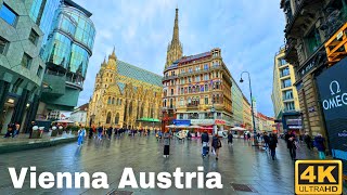 Vienna Austria 🇦🇹 2024 February Walking Tour 4K UHD [upl. by Pik]