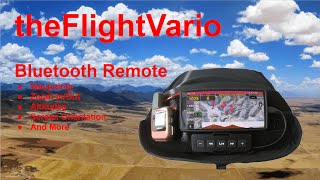 XC Vario  Navigation And Waypoints With Bluetooth Remote When Paragliding With theFlightVario [upl. by Pearman]