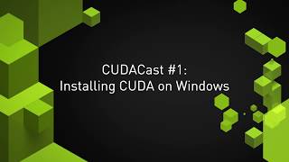 Installing CUDA Toolkit on Windows Published 2017  See our playlist for more uptodate trainings [upl. by Nosahc]