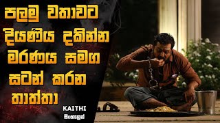 මරණයත් සමග රැයක්  Kaithi Movie Sinhala Review [upl. by Holub]