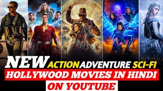 Top 10 Best Scifi Action Hollywood Movies On YouTube In Hindi  2024 Hollywood Movies Hindi Dubbed [upl. by Eelarat]