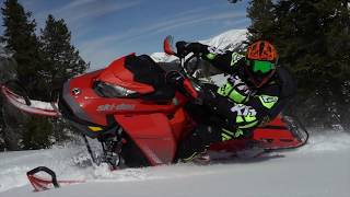 SLEDHEAD 247  Skidoo Backcountry XRS 850 [upl. by Myrna]