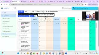 Ingreso de notas numéricas en la planilla de calificaciones [upl. by Ddat512]