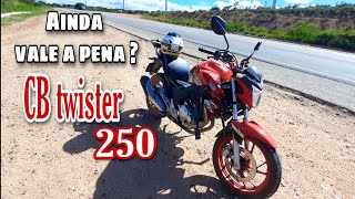 AINDA VALE A PENA A CB TWISTER 250 EM 2023 VEJA MINHA OPINIÃO COM PONTOS POSITIVOS E NEGATIVOS [upl. by Karlie337]