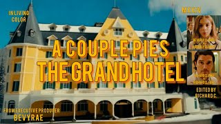 Bevy Rae in a Wes Anderson Trailer  A Couple Pies at The Grand Hotel [upl. by Nhtanhoj]