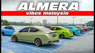 Modified Nissan Almera Vibes Malaysia [upl. by Lilla]