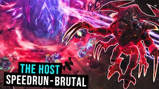 StarCraft 2 LotV Speedrun  Mission 18 The Host Brutal [upl. by Truelove799]