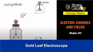 Class 12 Physics  Electrostatics  7 Gold Leaf Electroscope  For JEE amp NEET [upl. by Rakabuba111]