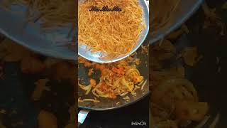 Vermicelli recipe 😋😋 Vermicelli noodles 🍜 yummy and tasty Nasta 😋😋foodiemeenu viralvideo [upl. by Arteid792]