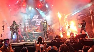 Kiss live Sydney 2023 I was made fir loving you and rock and roll all night [upl. by Odo]