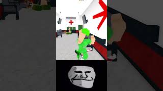 Roblox IQ Moment Troll Face Meme shorts [upl. by Allx]