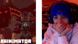 I LOST THE PLOT WHERE ARE WE  Rainimator Reactions • quotYou Can Do Betterquot Minecraft Music Video • [upl. by Jeavons]