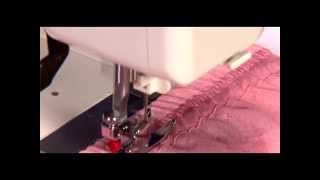 20 elastic stretch stitch sewing Usha Janome Style Maker Series [upl. by Jared]