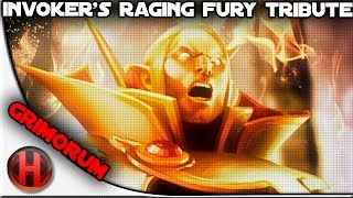 Dota 2  Invokers Raging Fury Tribute [upl. by Megan108]