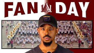 Alabama AampM Marching Maroon amp White FAN DAY 2024 MMW  AAMU Reaction Review  Steven Holiday [upl. by Ettenwahs]