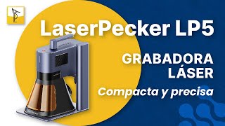 Introducción de la LaserPecker LP5  El grabador láser inteligente de 20W con fibra  diodo [upl. by Chuu]