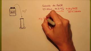 Soluciones NaOH 15 [upl. by Nihs]