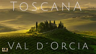 Val dOrcia the heart of Tuscany 4K [upl. by Codd]