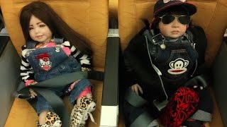 quotSupernatural dollsquot get seats on Thai planes [upl. by Bergen656]