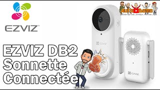 La doorbell DB2 2K la sonnette connecté selon EZVIZ [upl. by Tierney507]