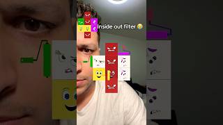 Impossible Inside Out Puzzle Game 😱 insideout filterchallenge filter game shorts [upl. by Udele900]