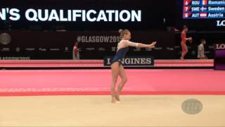 SPIRIDONOVA Daria RUS  2015 Artistic Worlds  Qualifications Floor Exercise [upl. by Marino971]