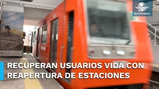 Reabren tramo rehabilitado de la Línea 9 del Metro y usuarios lo agradecen [upl. by Saxena581]