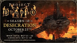 Project Diablo 2 Season 10 Starts TODAY Nico Nico Nii [upl. by Farrish]