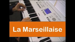 La marseillaise  Piano et clavier  partition [upl. by Anigriv]