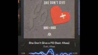 Duki  She Dont Give A Fo Version sin Khea [upl. by Veda]