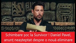 Schimbare soc la Survivor Romania Daniel Pavel anunt neasteptat despre o noua eliminare [upl. by Eimam437]