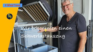 Schwerlastauszug für unseren Kastenwagen [upl. by Loria]