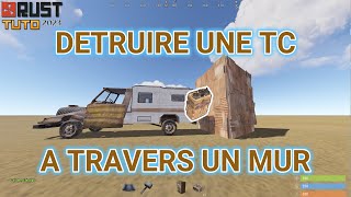 PATCHED DETRUIRE UNE TC A TRAVERS UN MUR AVEC 1 STACHEL  ANTI GRIEF  RUST  FR [upl. by Acinorev]