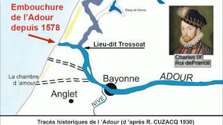 3b  Le cours historique de lAdour [upl. by Aneelad]