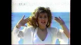 Angeliki Mpazigou  Ora X ERT Ellinikos Telikos Eurovision 1990 [upl. by Alodi]