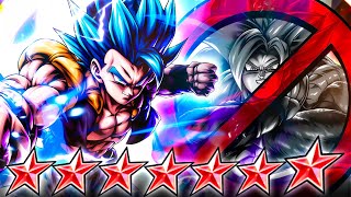 Dragon Ball Legends FUSING GOGETA BLUE DESTROYS ULTRA SSJ4 GOGETA VALUE THROUGH THE ROOF [upl. by Aissak]