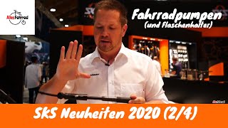 SKS Neuheiten 2020 24 Fahrradpumpen für unterwegs und zuhause  Alles Fahrrad [upl. by Allerym]