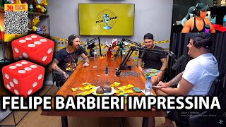 HUDSON AMORIM REAGINDO FELIPE BARBIERI IMPRESSINA PODPAH COM MÁGICA DO DADO [upl. by Ringo]