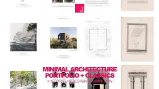 Minimal Architecture Portfolio Full Course InDesign Piranesi Palladio Resume  Students  Pros [upl. by Nevyar]