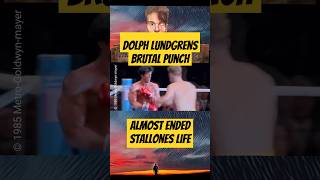 Lundgrens punch almost ended Stallones Life shorts rocky sylvesterstallone trending movie [upl. by Kerrison876]